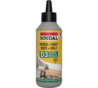 Soudal colla per legno resistente acqua 250 g bianco