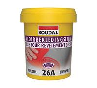 Soudal A26 COLLA Adesivo pavimenti morbidi rivestimenti moquette vinile 1 / 5 KG