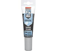 Soudal Fix All Crystal - Sigillante adesivo super trasparente, 125 ml