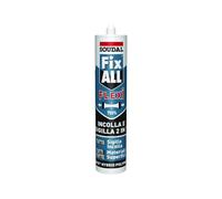 Soudal, Fix All Flexi, 290ml, Nero, Multiuso e Altamente Flessibile, Resistente alle Muffe, Per Incollaggio e Sigillatura, Ideale per Interni ed Esterni