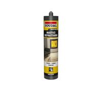 Soudal, Mastice Refrattario 1500°C, 290ml, Grigio Scuro, Resistente al Calore, Per Sigillature di Stufe e Caminetti, Ideale per Giunti e Fessure