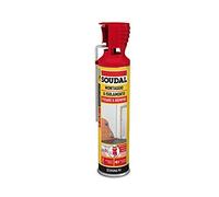 Soudal, Montaggio & Isolamento Genius Gun, 600ml, Champagne, Riutilizzabile e ad Alto Isolamento, Per Riempimento e Impermeabilizzazione, Ideale per Cavità e Passaggi