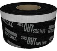 Soudal SWS - Nastro di collegamento per finestre, standard per interni ed esterni, ermetico, con striscia autoadesiva, larghezza 70-300 mm, rotolo da 30 m (per esterni, 100 mm)