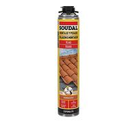 E_0002_S7912996 Soudal Schiuma Soudal Poliuretano Pistola Tetto Rosso 750 ml Cli