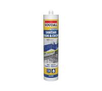Soudal-Silicone Acetico Per Sanitari Soudal Trasparente
