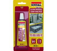 Soudal Silicone Acetico Universale Ml. 60 - Bianco Soudal Sigillanti 59049