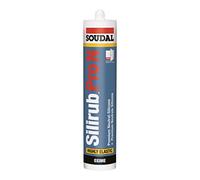 Soudal - Silicone neutro Silirub Pro N marrone, 300 ml