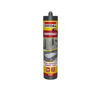 SOUDAL SILICONE UNIV.FINESTRE 280ML NERO