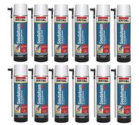 Soudal “Soudafoam” 2K B2 - Schiuma a presa rapida, 400 ml