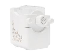soudesileim Macchina per pasta elettrica completamente automatica, 33 x 20,5 x 28,5 cm, 9 teste, velocità 55 - 60 giri/min, capacità 500 g, macchina automatica per spaghetti vegetali