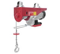 soudesileim Verricello elettrico da 250/800/1000 kg, con telecomando, 80 m, cavo singolo/doppia corda, lunghezza filo d'acciaio, 12 m, altezza di sollevamento 6-12 m, cavo elettrico da 220 V (1000 kg)