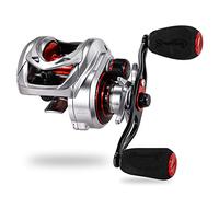 Sougayilang MAX Baitcasting Reel 8.0:1 High Speed Gear Ratio Mulinello da pesca 8,2 kg in fibra di carbonio Drag Baitcaster Bobine con sistema di frenatura magnetica per acqua salata e acqua dolce