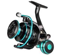 Sougayilang Mulinelli da spinning leggeri ultra lisci potenti mulinelli da pesca blu 5000