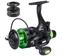 Sougayilang Mulinelli per Pesca alla Carpa 13+1BB Mulinello da Spinning, Liscio, Mulinello Potente, Mulinello per Carpa con Bobina di Ricambio-KO40