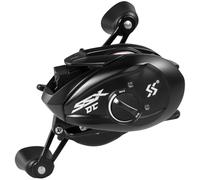 Sougayilang Mulinello da baitcasting con controllo digitale, rapporto di trasmissione 7,2:1, corpo in nylon ad alta resistenza, resistenza massima 8,4 kg, per pescatori d'acqua dolce