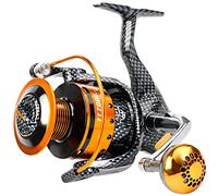 Sougayilang - mulinello da pesca 12+1 BB, mulinello leggero e comodo, in potente fibra di carbonio, per pesca in acqua dolce e salata, TT1000