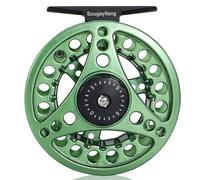 Sougayilang Mulinello da Pesca a Mosca, Grande Arbor con Corpo in Alluminio Pressofuso Mulinello da Pesca a Mosca-5/6,7/8 Pesi, Mulinelli da Pesca a Mosca Essenziali per Principianti-G7/8