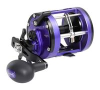 Sougayilang Mulinello da pesca a traina, liscio e potente, bobina oceanica per pesca in barca e acqua salata per pesce gatto, muschio, spigola, salmone-ZR