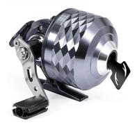 Sougayilang Mulinello da pesca Spincast, bobina di recupero sinistra/destra, ingranaggi interamente in metallo resistenti con linea di pesca PE ad alta potenza, bobina spincast ad alta velocità 3,9: 1
