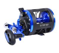 Sougayilang Mulinello da Traina, Mulinello Oceanico Potente e Fluido per Pesca dalla Barca, Mulinello a Vento Livellato per Acqua Salata per Pesce Gatto, Luccio, Spigola, Salmone-B40L