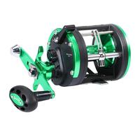 Sougayilang Mulinello da Traina, Potente e Fluido Mulinello da Pesca Oceanica per Barca, Mulinelli a Livellamento del Vento per Acqua Salata per Pesce Gatto, Luccio Muschioso, Spigola, Salmone-G30R