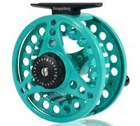 Sougayilang Mulinello grande Arbor per pesca a mosca, corpo in alluminio pressofuso, 5/6, 7/8 pesi, mulinello essenziale per principianti - QL7/8