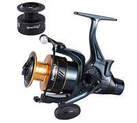Sougayilang Mulinello per pesca alla carpa, 13+1BB, liscio, potente, con bobina di ricambio, KT20