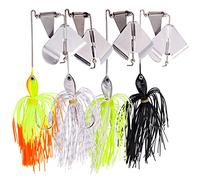 Sougayilang Spinnerbait esche da pesca Buzzbait Topwater esche artificiali per Bass luccio