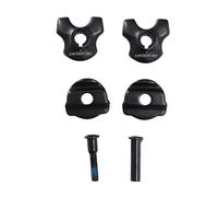 Souhgaue Morsetto reggisella per bicicletta per adattatore per binario sedile in carbonio 7x9mm Tubo reggisella bici Clip ovali/rotonde Accessori per biciclette