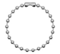 Soul-Cats Catena a sfere extra spessa, in acciaio inox, argento, acciaio inox