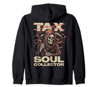 Soul Collector IRS Agente Speciale Grim Reaper Angelo della Morte Felpa con Cappuccio