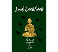Soul Cookbook: Buddha and elephant-themed cookbook, 120 pages, ideal for kitchen lovers