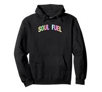 Soul Fuel Ispirazionale Motivazionale Ottimista Felpa con Cappuccio