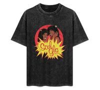 Soul GLO Movie Printed T-Shirt Mens Unisex Black Tees L