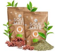 Soul Mate Orgánica Anís 1000 g | Yerba Mate Biologica con Anice | Infuso Aromatico e Speziato | Certificazione BIO dal Brasile