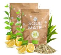 Soul Mate Orgánica Menta Limón 1 kg (2 x 500 g) - Yerba Mate Bio con Menta e Limone