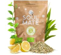Soul Mate Orgánica Menta Limon 500 g | Yerba Mate con Limone e Menta BIO | Infuso Fresco Adatto ad Ogni Stagione | Prodotto Certificato