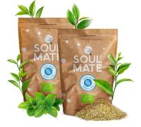 Soul Mate Orgánica Sin Humo 1000 g | Yerba Mate BIO Brasiliana | Gusto Vegetale Delicato | Prodotto Certificato e Artigianale