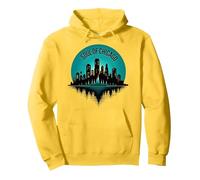 Soul of Chicago House Music - Top da Uomo con Grafica Felpa con Cappuccio, Unisex per Adulti, Limone, L