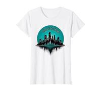 Soul of Chicago House Music - Top da Uomo con Grafica Maglietta, Donna, Bianco, L