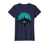 Soul of Chicago House Music - Top da Uomo con Grafica Maglietta, Donna, Navy, L