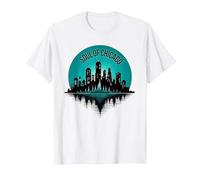 Soul of Chicago House Music - Top da Uomo con Grafica Maglietta, Uomo, Bianco, L