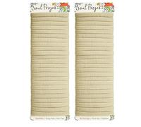 Soul Projekt, Elastico per capelli biondo cenere, regalo di Natale per donna e uomo, 50 pezzi da 8mm, elastici resistenti per capelli da ragazza, chouchou per capelli con protezione anti-rottura e