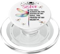 Soul Sister Dragonfly Always My Sister Forever My Friend PopSockets PopGrip per MagSafe