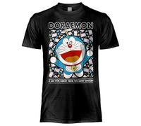 Soul up Doraemon T Shirt Gadget Storm. Maglietta Ufficiale Unisex. Maglia Regular in Cotone. Adulto Ragazzo XL