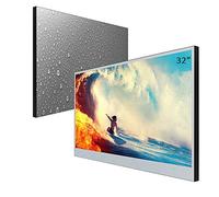Soulaca Smart TV a specchio da 32 pollici per bagno IP65 impermeabile Android 14.0 Full HD con Wi-fi e Bluetooth HEVC Main10, M32, 2026