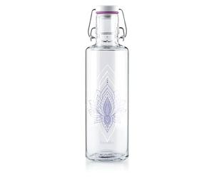 Soulbottle Just Breath - Bottiglia in Vetro, 0,6 l