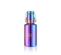Soulbottles Unisex - Adulto Utopia Bottiglia in Acciaio Inox Viola 0,5L
