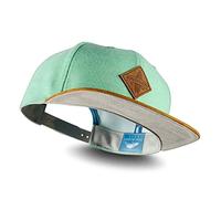 Soulbuddy - Cappellino Snapback cap Unisex - Berretto da Baseball Stile Streetwear - Elegante e Traspirante per Tutti i Giorni e Le Vacanze - Taglia Unica (IT, Testo, Taglia Unica, Verde Menta)