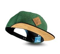 Soulbuddy - Cappellino Snapback cap Unisex - Berretto da Baseball Stile Streetwear - Elegante e Traspirante per Tutti i Giorni e Le Vacanze - Taglia Unica (IT, Testo, Taglia Unica, Verde Giallo)